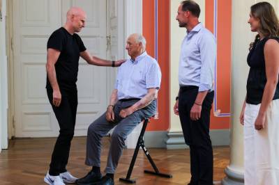 De kongelige fikk audiens