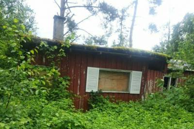 Da Glenn åpnet hyttedøren, fikk han sjokk