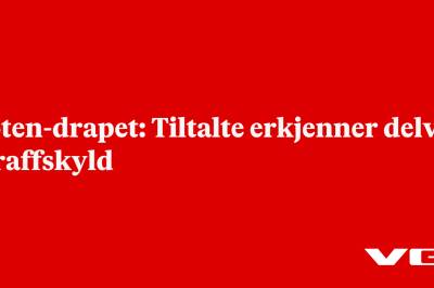 Løten-drapet: Tiltalte erkjenner delvis straffskyld
