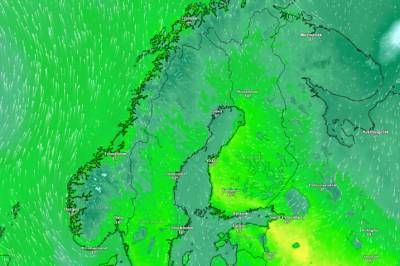 Gladmelding: Opp mot 17 grader