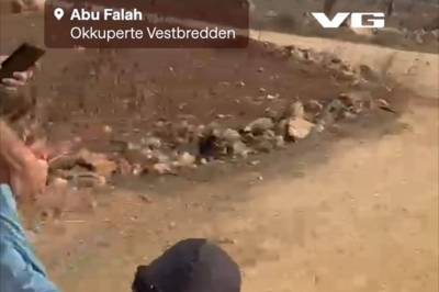 Vestbredden: Journalist banket opp