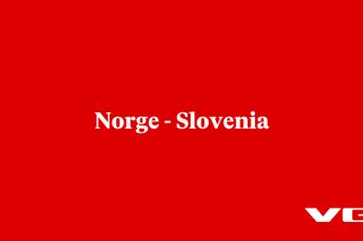 Norge - Slovenia
