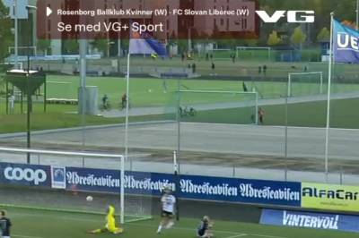 2-0: Cille Nilsen, Rosenborg Ballklub Kvinner (W)