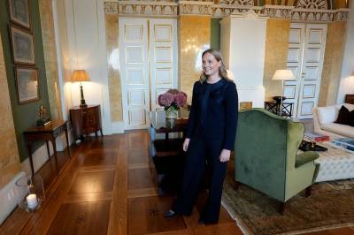 Kronprinsessens nye kontor på Slottet