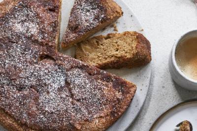 Saftig eplekake
