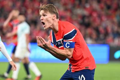 Reaksjoner og intervjuer med spillerne etter kampen mot Portugal