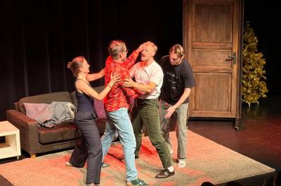 Hyste­riske galskap ved Trappe­kiosken