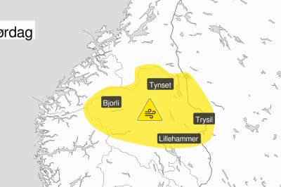 Varsler kraftige vind­kast: - Mulig orkan