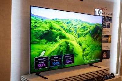 LG avslørte splitter ny Micro RGB-TV på 100 tommer