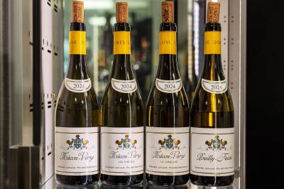 Test av 120 burgundere på Polets marsslipp