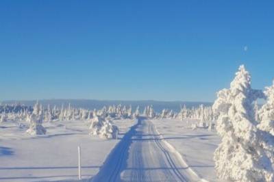 - Her er det julekort-stemning