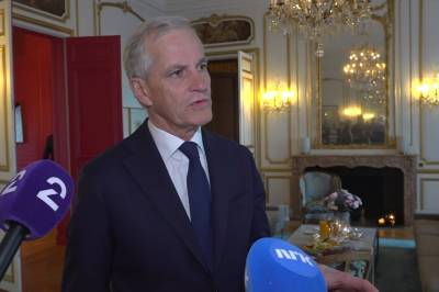 Støre åpner for å sende norske soldater til Ukraina