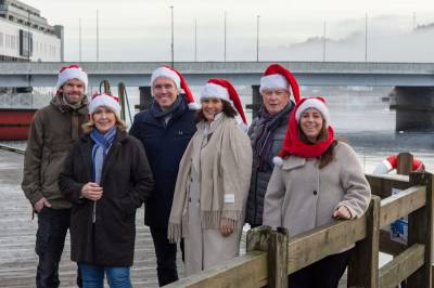 Tidlig julegave til Bybrygga