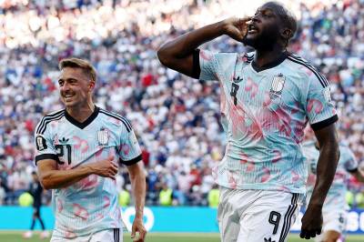 Direkte fra VM-kvartfinalen: Spania  - Belgia