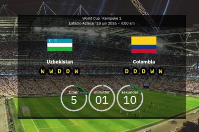 Usbekistan mot Colombia: VM 2026-lagoppstillinger, statistikk og forhåndsamtale