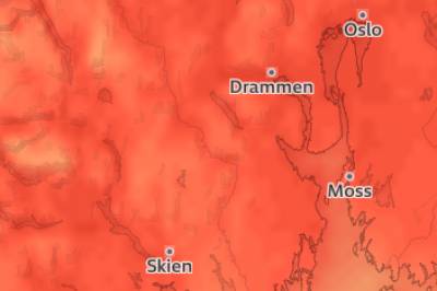 37 grader er meldt i Telemark onsdag. Yr følger heten i spenning.