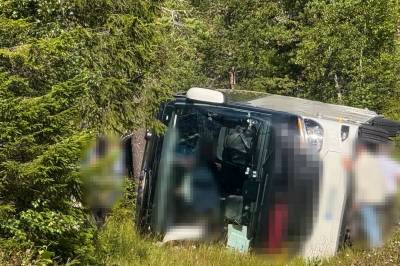 Bussjåfør avhørt etter ulykken i Namsskogan