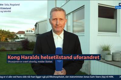 Fylkesordføreren om kongens helsetilstand