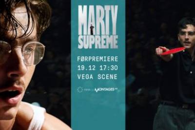 Førpremiere på Marty Supreme – Montages og Vega Scene inviterer til eksklusiv visning