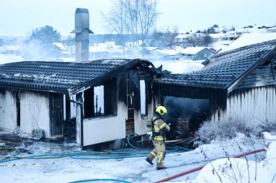 Brannen i Verdal: Mistet kontakt etter 50 minutter