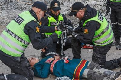 45 Nussir-aksjonister må møte i retten: – Dette er en litt uvanlig sak