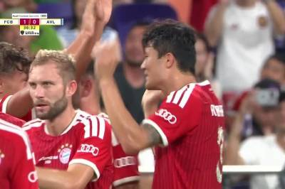 Kim Min-Jae med scoring for Bayern Munchen