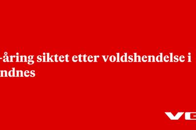 18-åring siktet etter voldshendelse i Sandnes