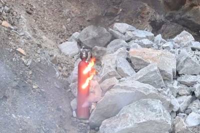 Rykket ut med skarpskytter