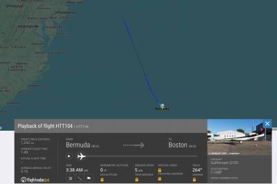 Ambulansefly med seks personer savnet på vei til Boston