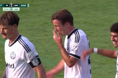 Mario Gotze med mål mot SC St. Tonis 11/20
