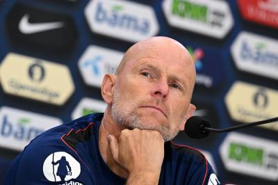 Pressekonferanse med Solbakken og Thorsby