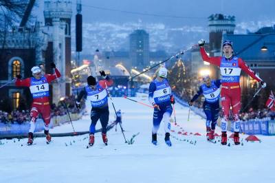 Ansgar Evensen vant Drammen-sprinten etter Klæbo-dramaet