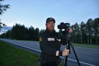 Ny fartskontroll på Kompveien