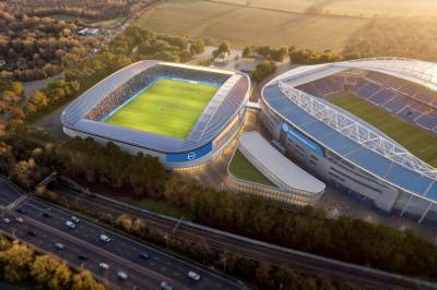 Brightons nye stadion blir den første i Europa som er spesielt designet for damelaget, og den tredje i verden.