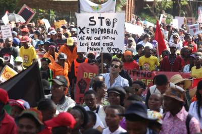 Fem innvandrere drept i voldelige protester i Sør-Afrika