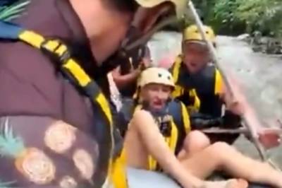 Full panikk for turister