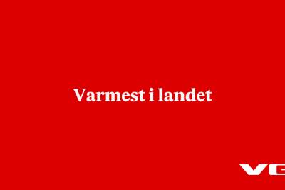 Varmest i landet