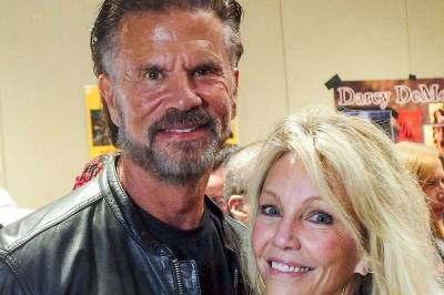 Nyforelskede Heather Locklear og Lorenzo Lamas dukket opp sammen