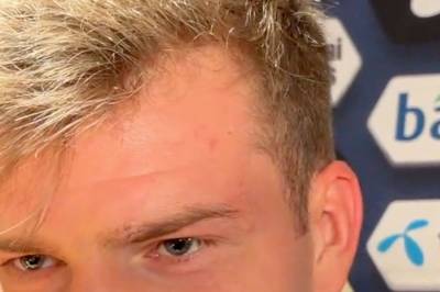 Sørloth: - De er vel fortsatt bedre i bordtennis?