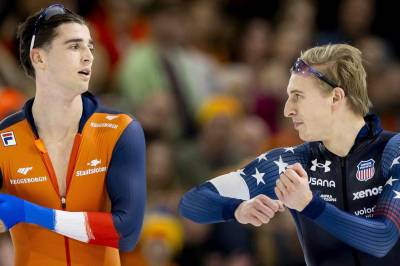 Jordan Stolz ble slått i sprint-VM