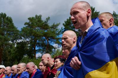 Ukrainske krigsfanger returnert