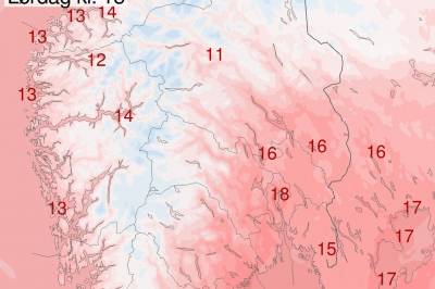 Meteorologene: – Vil bli meget behagelig i sola