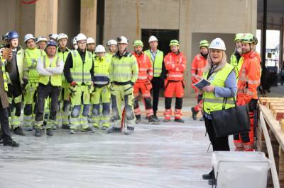 Inviterte 120 til pizzafest i Helsekvartalet