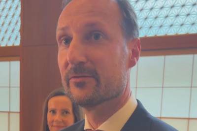 Kronprins Haakon i stuss: – Har dere målt det?