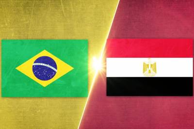 Se Brasil - Egypt på 25 minutter