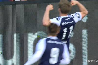 Se høydepunktene: Strømsgodset vant etter sen scoring mot Stabæk