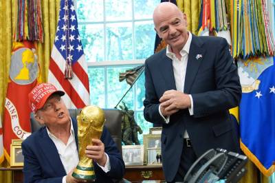 Avis: Trump deler trolig ut VM-pokalen