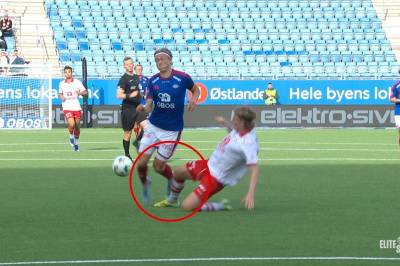 Reagerer på rødt kort: - Skremmende
