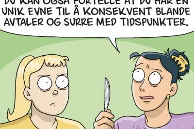 «Hva er du mest misfornøyd med hos deg selv?»