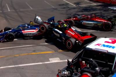 Her går det galt for Schumacher: - Ble en kort debut